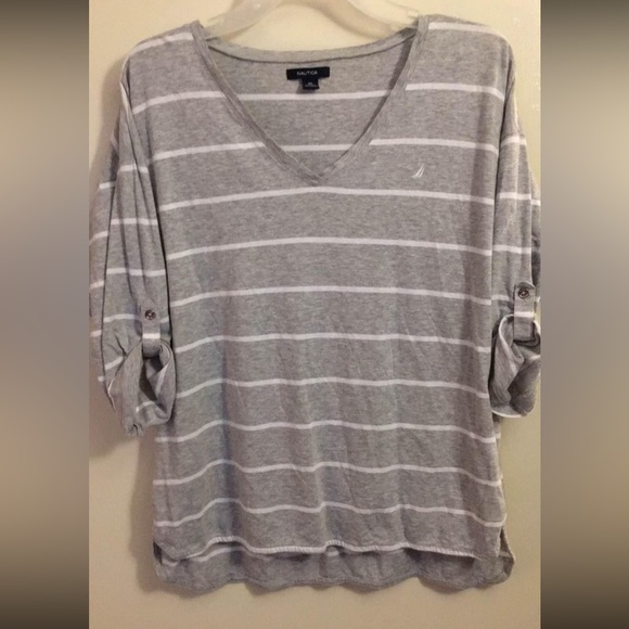Nautica Tops - Striped Nautica Blouse 🌸